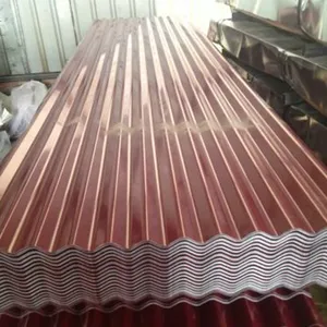 16 Gauge Standard Size Galvanized Iron Metal Roof Sheet Price Per Square Meter Of Steel