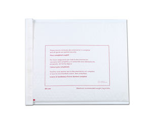 Sacs de <span class=keywords><strong>courrier</strong></span> à bulles, Poly bulle adhésif, imprimés personnalisés, pochette de livraison Express, 50 pièces - Product Image 3