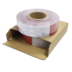 adesivo vinil refletivo primatico 5cm*45.7m red and white cinta reflectiva 3m diamond - Product Image 2