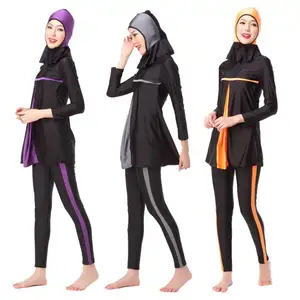 Modest Muslim Swimwear Custom Color Swimwear Swimsuit For Women