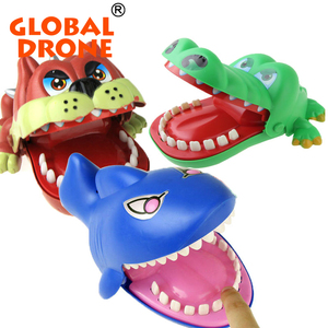 gran cocodrilo/perro/tiburón boca dentista <span class=keywords><strong>mordedura</strong></span> dedo caliente juguetes de plástico novedad regalo de juguete para niños - Product Image 1