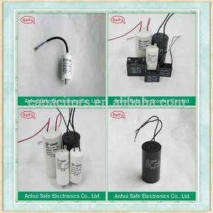 Cbb60 300 vac power capacitor motor made in china good cbb60 sh cbb60 motor electrics's airborne air compressor power capacitor - Product Image 5