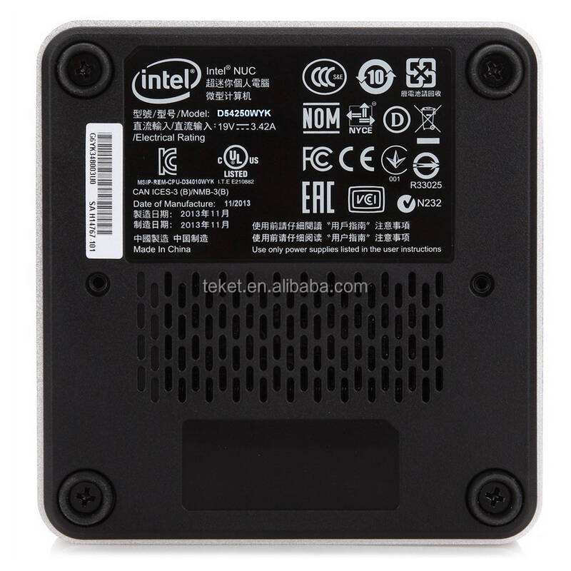 Intel core i5 D54250WYK и D54250WYB SKUs для HTPC игрового ПК