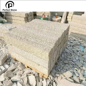 Yol kaldırım için g682 kerbstone granit kaldırım taşı