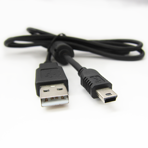 ที่กำหนดเองมินิ Usb 2.0สาย Awm 2725มินิ5จุดสายเคเบิลข้อมูล Usb ที่มีแหวนแม่เหล็ก - Product Image 6