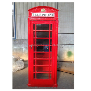 Londres Ornementales En Acier Antique Cabine Téléphonique - Product Image 1
