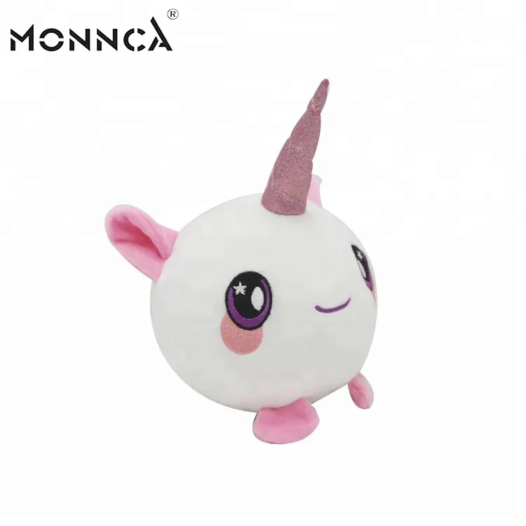 Hot Sales Plush Slow Rebound Toy Ball Toys For kids Cheap Promotion Unicorn Squish Ball Toys