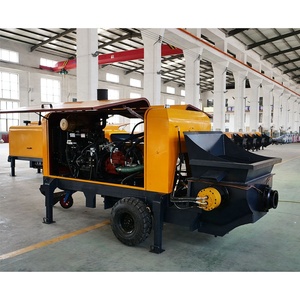40m3 per uur diesel aangedreven betonpomp op aanhanger, machine en uitrusting te koop - Product Image 4