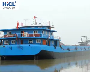 China Hicl Scheepswerf 3000T Zand Pompen Barge/Zand Barge Met Transportband Te Koop/Barge 300ft (ccs Certificaat)