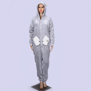 Mono de Franela Supersuave para <span class=keywords><strong>Mujer</strong></span>, Diseño de Oso <span class=keywords><strong>Polar</strong></span>, Bordado, Kigurumi de Animal para Adultos con <span class=keywords><strong>Cremallera</strong></span>, Venta al Por Mayor - Product Image 1