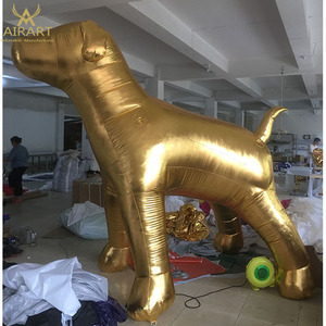 Quảng Cáo Ngoài Trời Vàng Khổng Lồ Chó Lấp Lánh <span class=keywords><strong>Inflatable</strong></span> Vàng Labrador <span class=keywords><strong>Retriever</strong></span> Chó - Product Image 2
