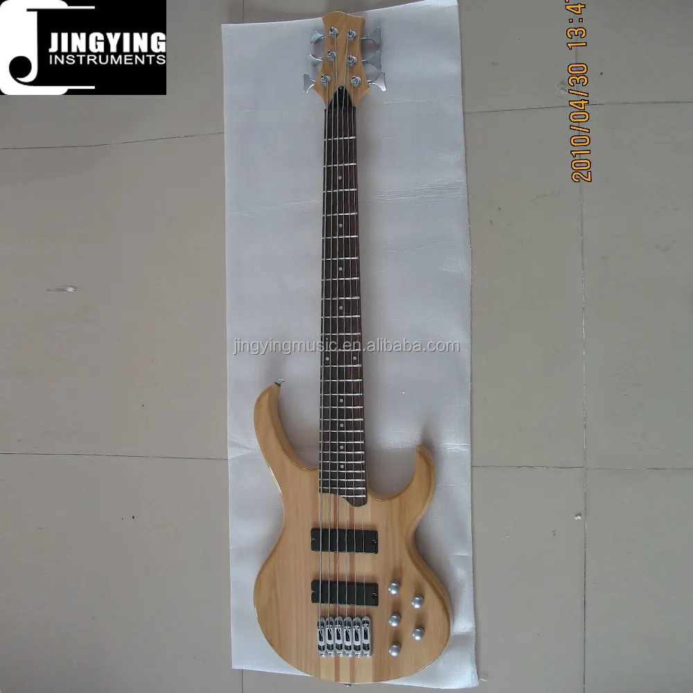 Wholesale Factory Direct Sale Customization 6 Strings Bass Guitar/Electric Bass