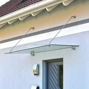 Tende da Sole Sospese Fai-da-Te per Esterni e Finestre in Acciaio Inox con Pannello in <span class=keywords><strong>Vetro</strong></span> 6+6MM - Product Image 1