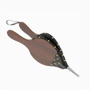 Soufflet de cheminée en bois, accessoire élégant pour les ensembles de cheminées, modèle Chaman India 47059 - Product Image 1