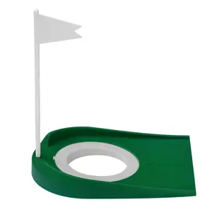 Hassas Plastik enjeksiyon kalıbı Mini Golf Ekipmanları Top Topları Hedef Delik Koyarak Yeşil Fincan Uygulama Seti Kalıp kalıplama parçaları
