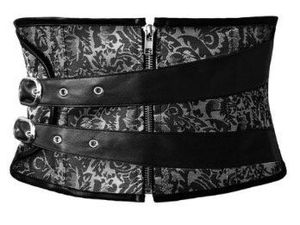 onenweb newest 9 de hueso de dos capas de acero faja reductora de cintura faja de cintura para las mujeres de color - Product Image 6