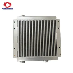 customized aluminum crane hydraulic oil cooler