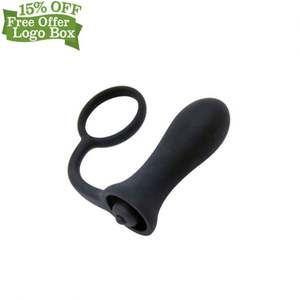 Caja personalizada gratis para hombre, vibrador doble Gay, tapón Anal, <span class=keywords><strong>erección</strong></span> de pene, masaje de próstata masculino, juguetes eróticos - Product Image 6