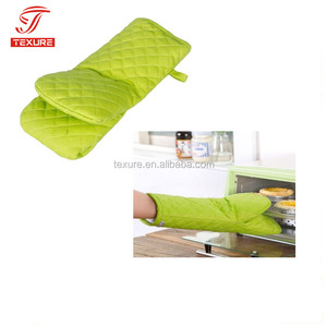 قفازات مبطنة مقاومة للحرارة من القطن من قطعتين مبطنة ببطانة قماش تيري - Product Image 6