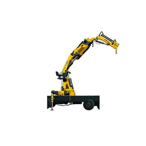 SQ25ZK6Q 25 ton knuckle boom pick up crane for truck