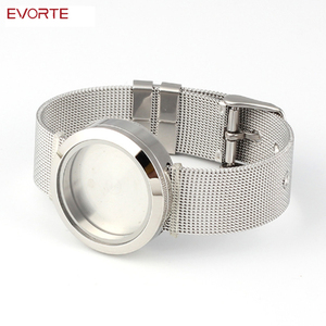 새로 디자인 방수 316L 스테인리스 플로팅 로켓 메쉬 팔찌 - Product Image 3