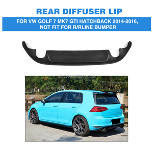 Golf7 MK7 Clubsport estilo parachoques trasero difusor para Volkswagen VW <span class=keywords><strong>GTI</strong></span>/R. 14-17 - Product Image 2