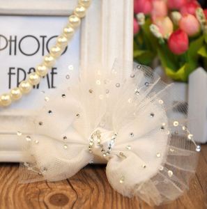 Petit Chien Animal De Compagnie Chat Mariage voile De Luxe En Strass Épingle À Cheveux chien Pinces À Cheveux Mariée chien cheveux noeud papillon - Product Image 3