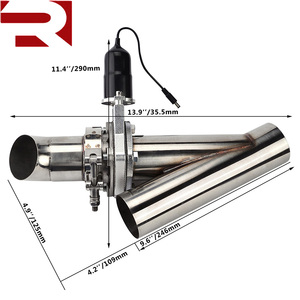 2.0 "2.25" 2.5 "<span class=keywords><strong>3</strong></span>.0" 4.0 "العادم downpipe العادم انقطاع الكهربائية - Product Image 2