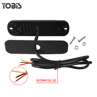 Venta al por mayor 12V LED Hot Flash Light Strobe Super Slim Vehículos de Emergencia Auto Ámbar Bar Suministro de Fábrica