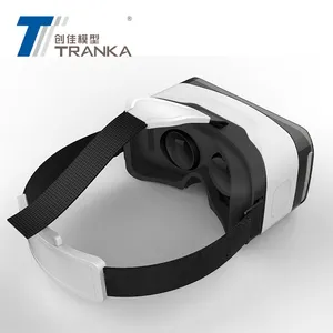 Virtual reality glasses used in 3D model to real estate industry