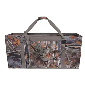 Outdoor Hunting Camo 12 Slotted Duck Decoy Bag with Shoulder Strap