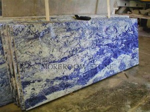 Moreroom-proveedor de losa de piedras preciosas, Granito de lujo, losa <span class=keywords><strong>azul</strong></span> de <span class=keywords><strong>sodalita</strong></span>, <span class=keywords><strong>piedra</strong></span> de mármol - Product Image 2