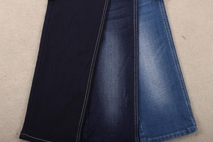 Màu Mặt Sau Terry Vòng Siêu Thoải Mái Gạt <span class=keywords><strong>Rayon</strong></span> Căng Denim Jeans Vải - Product Image 5