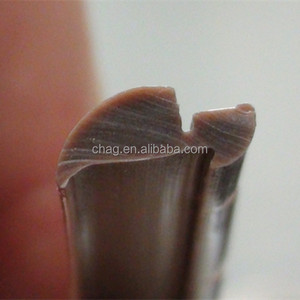 Custom Flexible Plain PVC <strong>Plastic</strong> <strong>Strips</strong> for Glass Window Webbing Strap Moulded &amp; Cut Decorative Application - Product Image 5