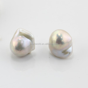 FEIRUN 15mm argento 925 AA + barocco <span class=keywords><strong>orecchini</strong></span> di <span class=keywords><strong>perle</strong></span> reali, <span class=keywords><strong>orecchini</strong></span> di <span class=keywords><strong>perle</strong></span> all'ingrosso, <span class=keywords><strong>orecchini</strong></span> di <span class=keywords><strong>perle</strong></span> bianche - Product Image 6