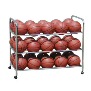 RUIMEIXIN Gym Sport Ball Holder Rack Basketball Rack Cart Basketball Rack