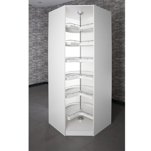 Morden Möbel Kleiderschrank Zubehör drehbares Regal für Eckschrank Kleiderschrank Kleidung Organisator Schlafzimmerschrank - Product Image 1