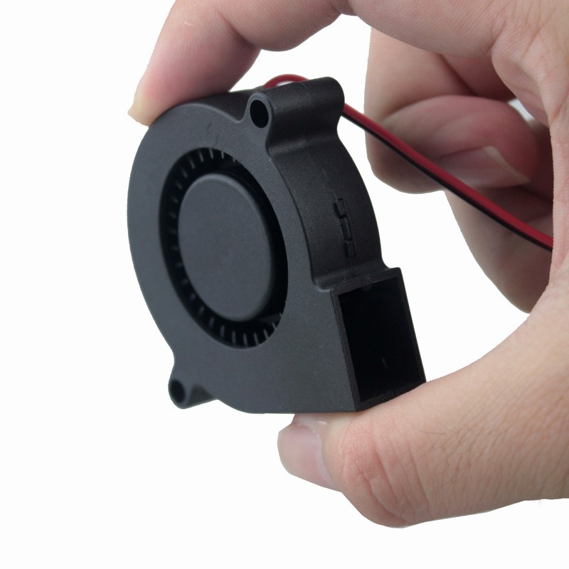 Mini Cooling Fan 50Mmx50mmx15mm 3D Printer Parts 5015 Radial Turbo Blower Fan DC 12V Cooling Fan For 3D Printer