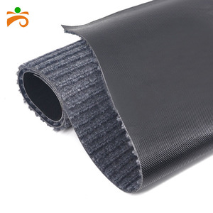 Clásico diseño de la costilla duro superficie comercial <span class=keywords><strong>corredor</strong></span> de piso Mat alfombra con PVC - Product Image 2