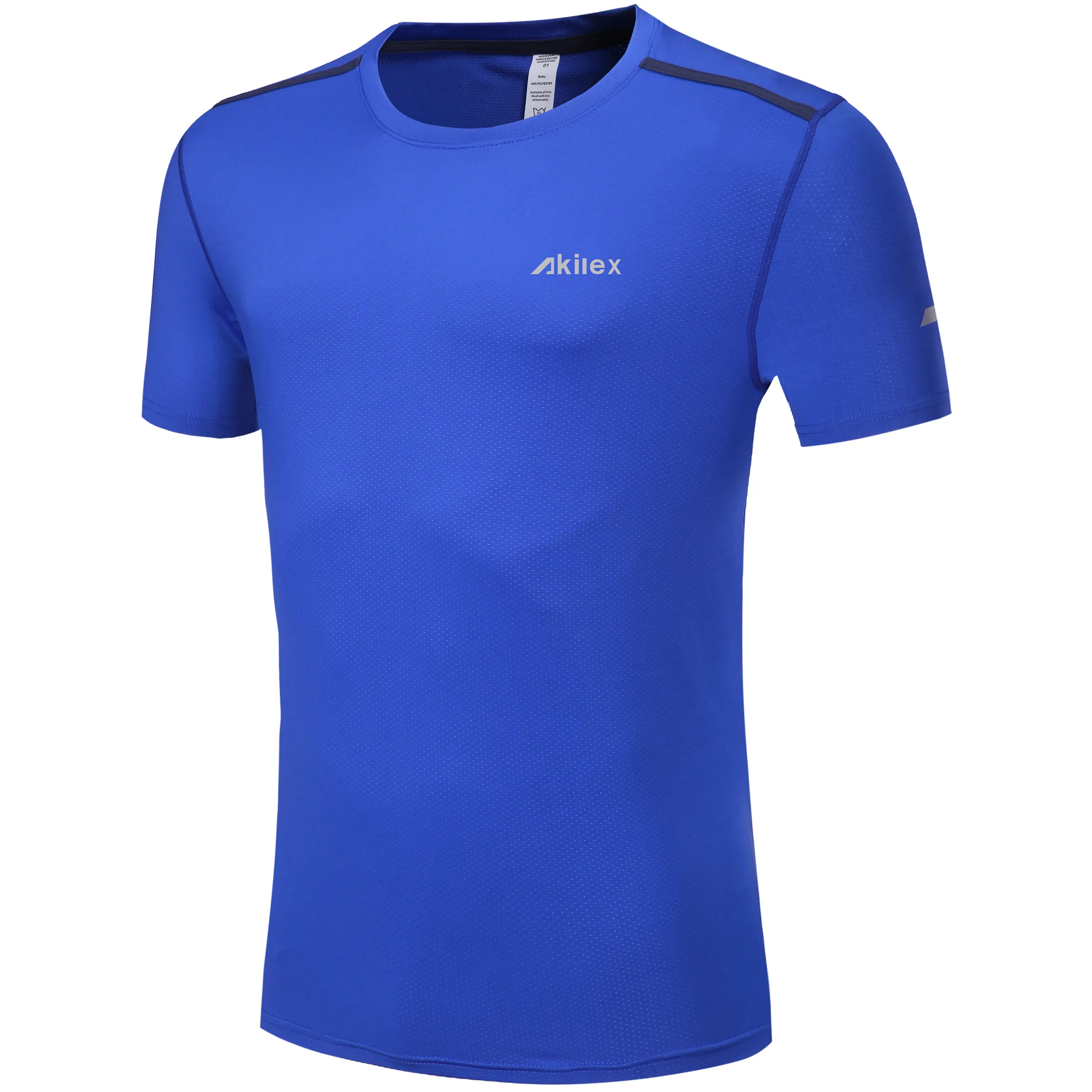 In Voorraad Nieuwste Ontwerp Mannen Fitness T-shirt Voor Running