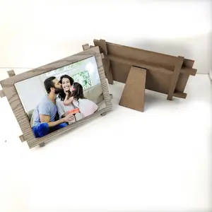 sublimation 3D blank wood frames with magnet