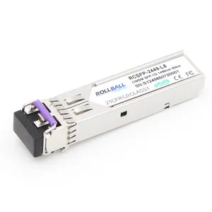 1.25G CWDM SFP 80km 1490nm SMF LC Dual DDMI transceiver modules 1470-1610nm