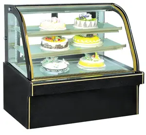 Vitrina refrigerada para repostería, escaparate comercial para tartas