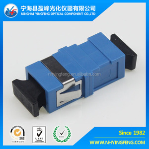 Qualité garantie 100% bon Test prix optique adaptateur SC SM SX sans <span class=keywords><strong>bride</strong></span> snap-in de <span class=keywords><strong>fixation</strong></span> fiber adaptateur coupleur - Product Image 1