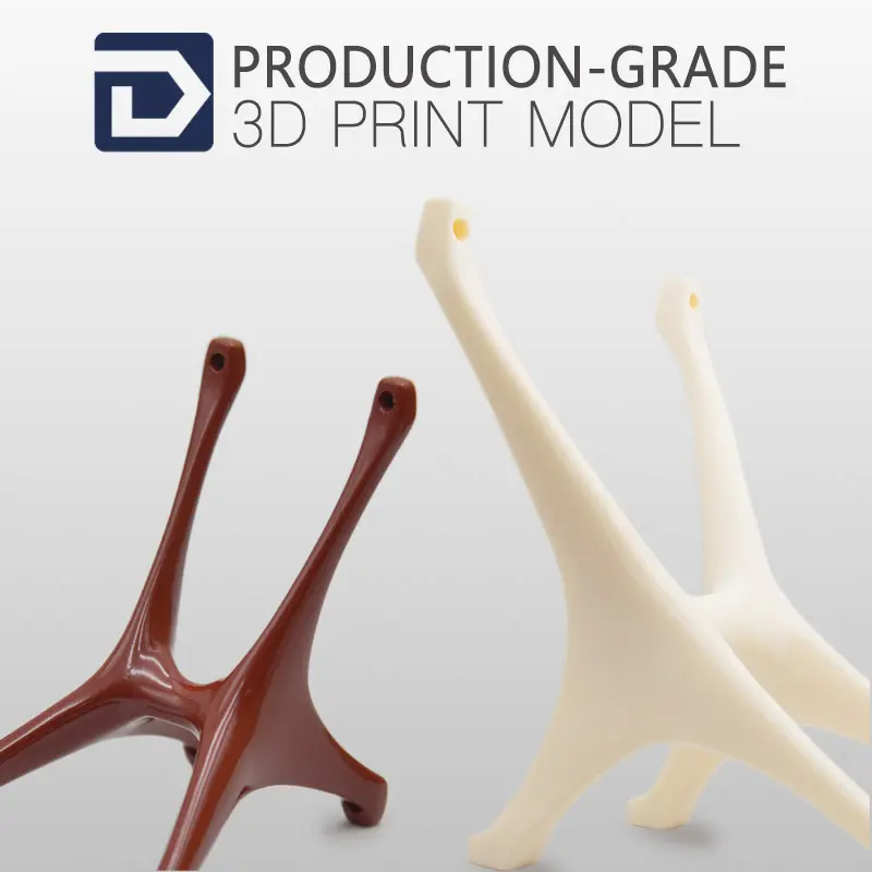 Producción grado plástico prototipo rápido fabricación con buen rendimiento 3D modelo de impresión para OEM