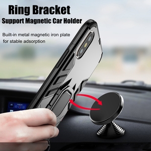 เคสโทรศัพท์แม่เหล็กลายเสือดาวสีดำ <span class=keywords><strong>Incar</strong></span> 360,เคสโทรศัพท์แบบตั้งสำหรับ IPhone14 13 PRO MAX X XR 6 6S 7 8 Plus - Product Image 4