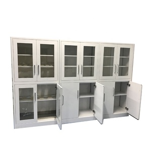 ห้องปฏิบัติการเฟอร์นิเจอร์เหล็กสวิงประตูตัวอย่างการจัดเก็บแผนตู้ - Product Image 4