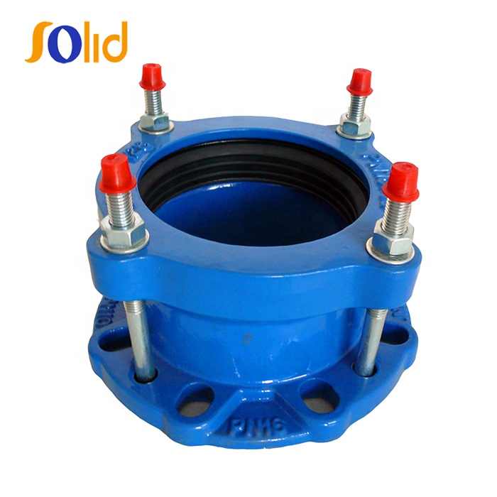 Ductile Iron Universal Flange Adaptor and Universal Coupling for DI/PVC Pipe