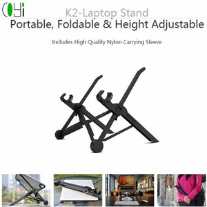 Oficina Regalos Electrónica de consumo Negro Reclinable Laptop Stand - Product Image 2