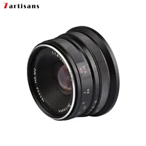 7Artisans 25mm F1.8 ana Lens tüm aynasız kameralar E dağı Fuji FX montaj montaj için mikro 4/3